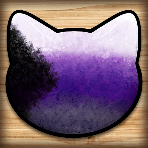 Waterproof sticker - Demisexual Pride