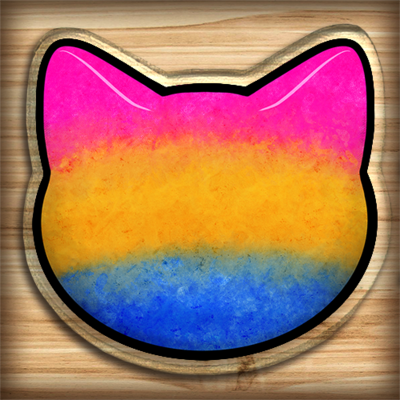 Acrylic pin - Pansexual Pride