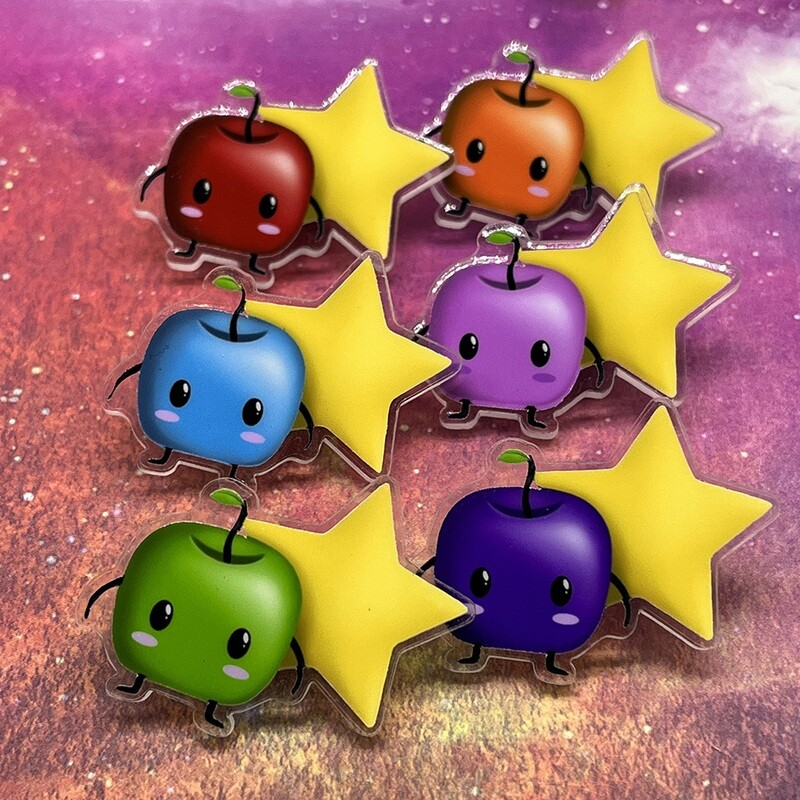 Acrylic pin - Forest Spirits