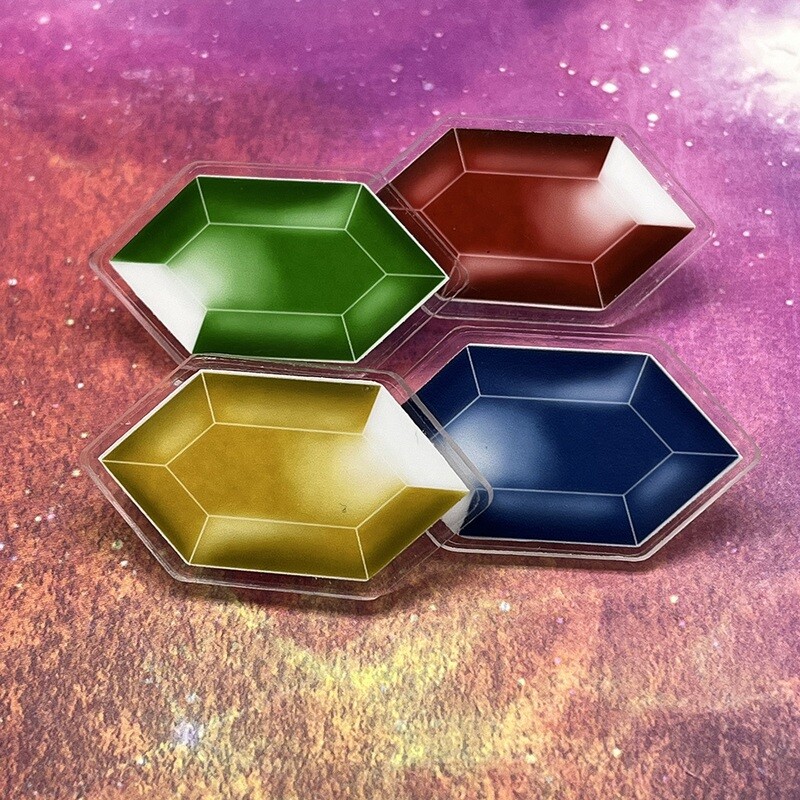 Acrylic pin - Rupees