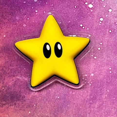 Acrylic pin - Star