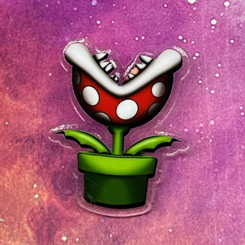 Acrylic pin - Plant
