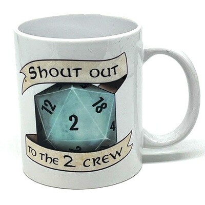 Coffee mug - Shout out to the 2 crew