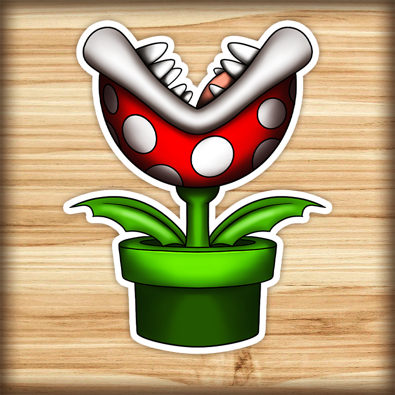 Waterproof sticker - Plant
