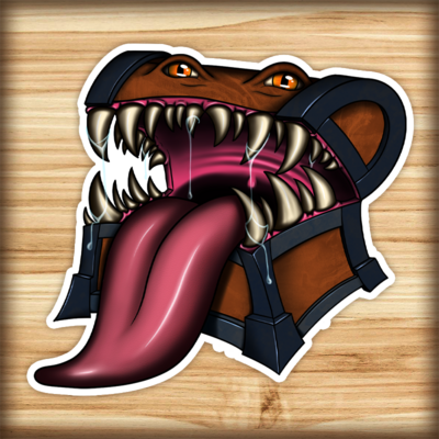 Waterproof sticker - Chester the Mimic