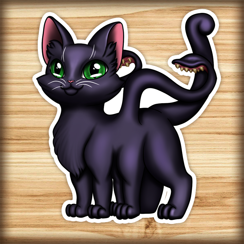 Waterproof sticker - Ralph the Displacer Beast
