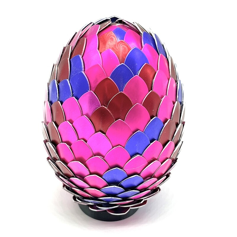 Dragon Egg - Red, Pink, and Purple