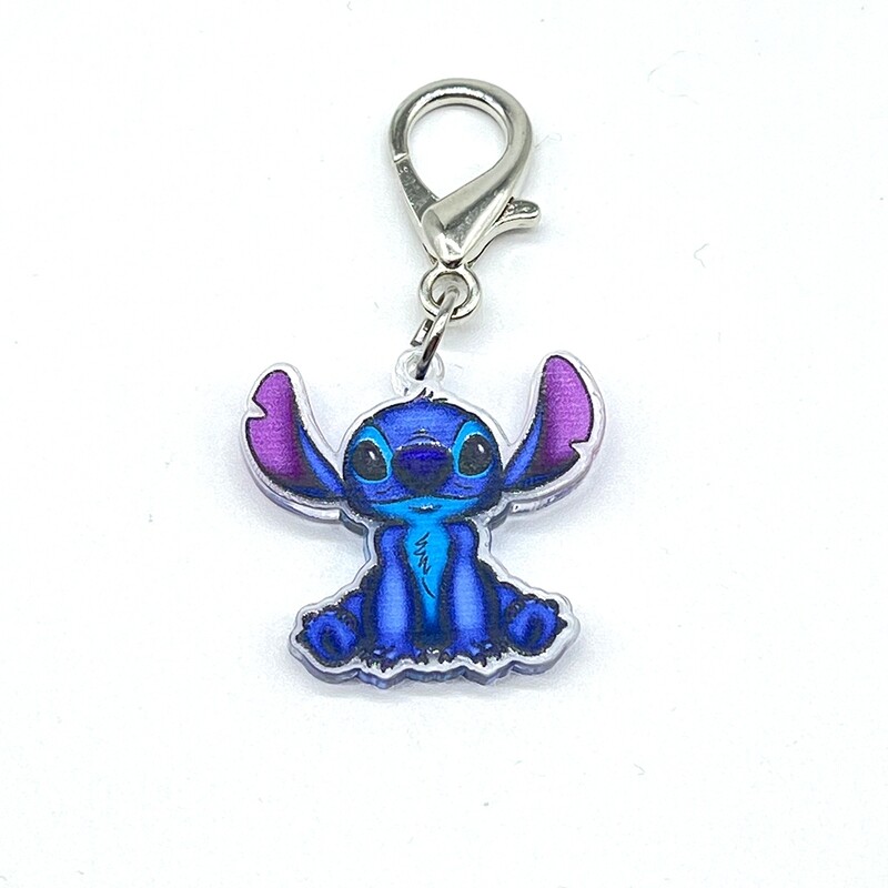 Acrylic Lanyard Charm - Alien Friend