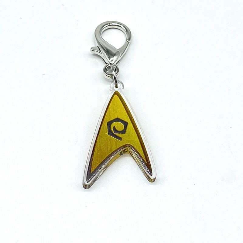 Acrylic Lanyard Charm - Engineering Officer