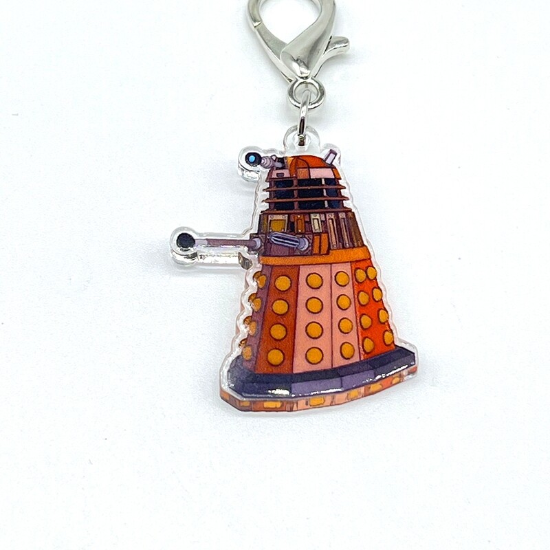 Acrylic Lanyard Charm - Dalek