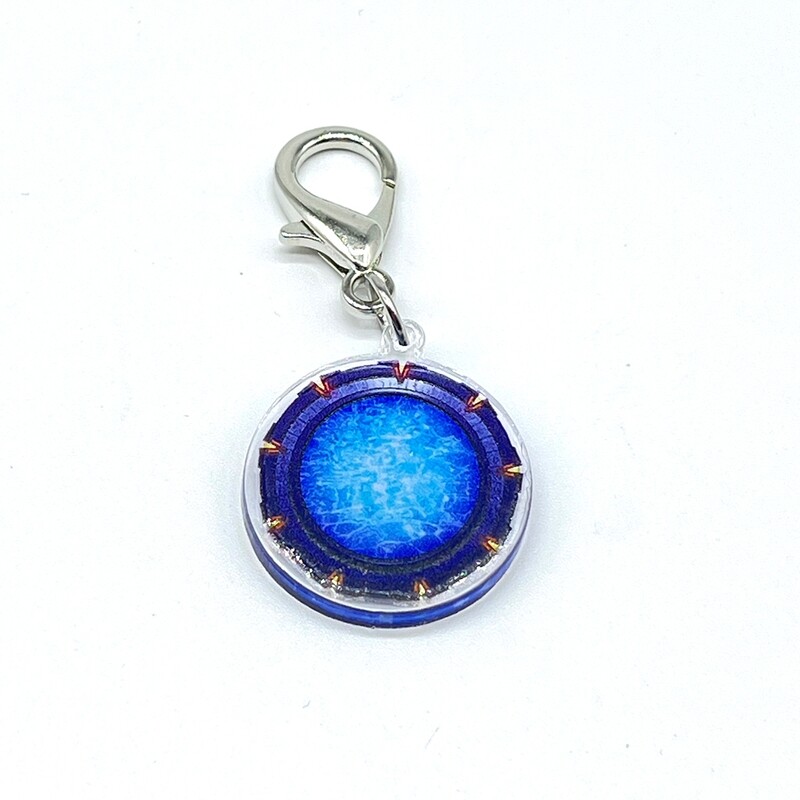 Acrylic Lanyard Charm - Star gate