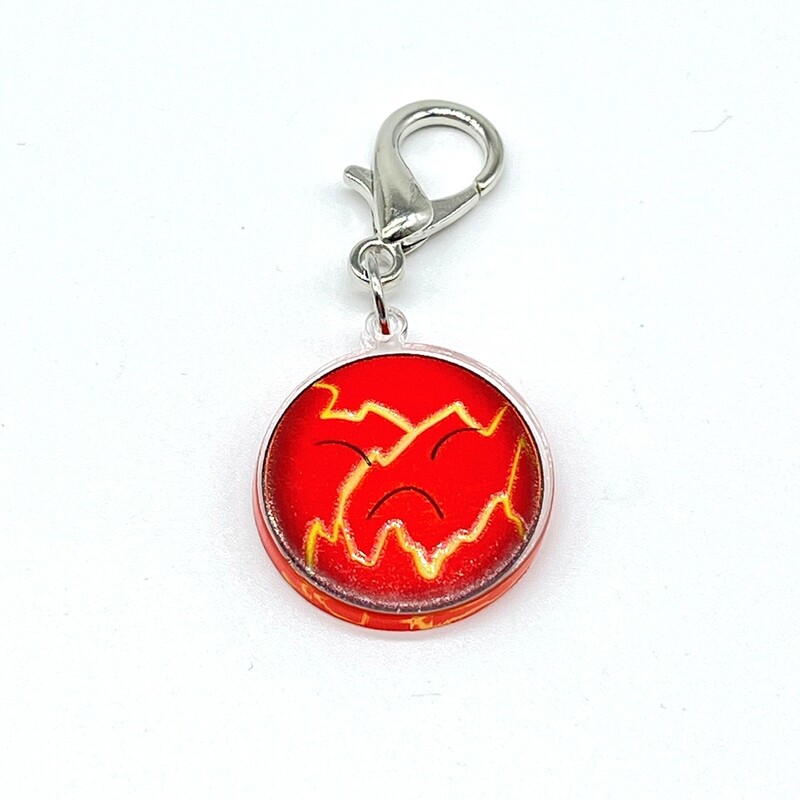 Acrylic Lanyard Charm - Bomb Slime