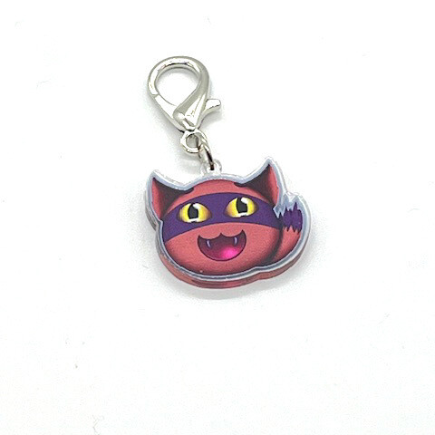 Acrylic Lanyard Charm - Hunter Slime