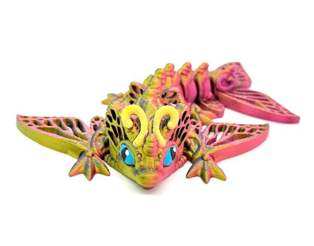 Adopt a Baby Butterfly Dragon - Sunset
