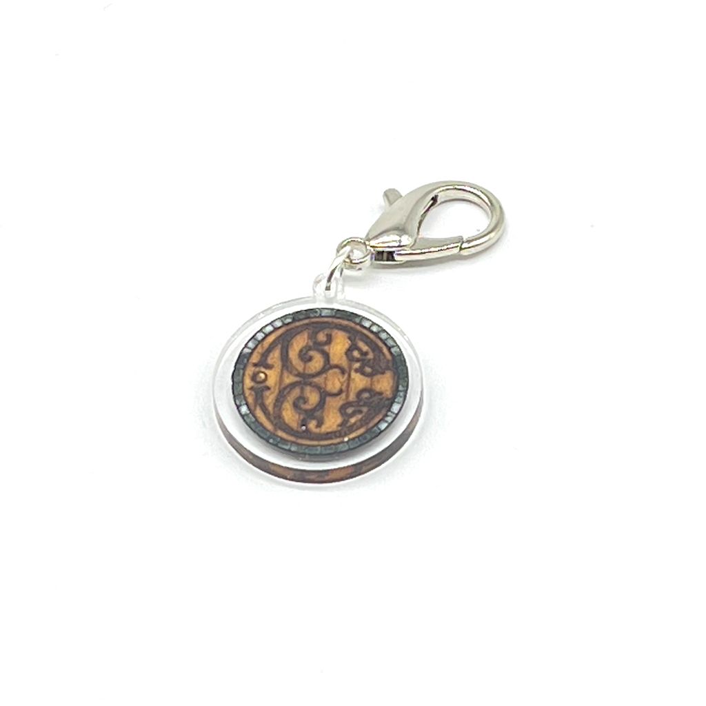 Acrylic Lanyard Charm - Hobbit Door