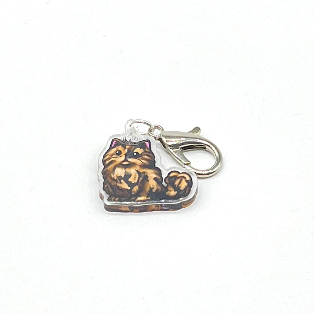 Acrylic Lanyard Charm - Princess Donut