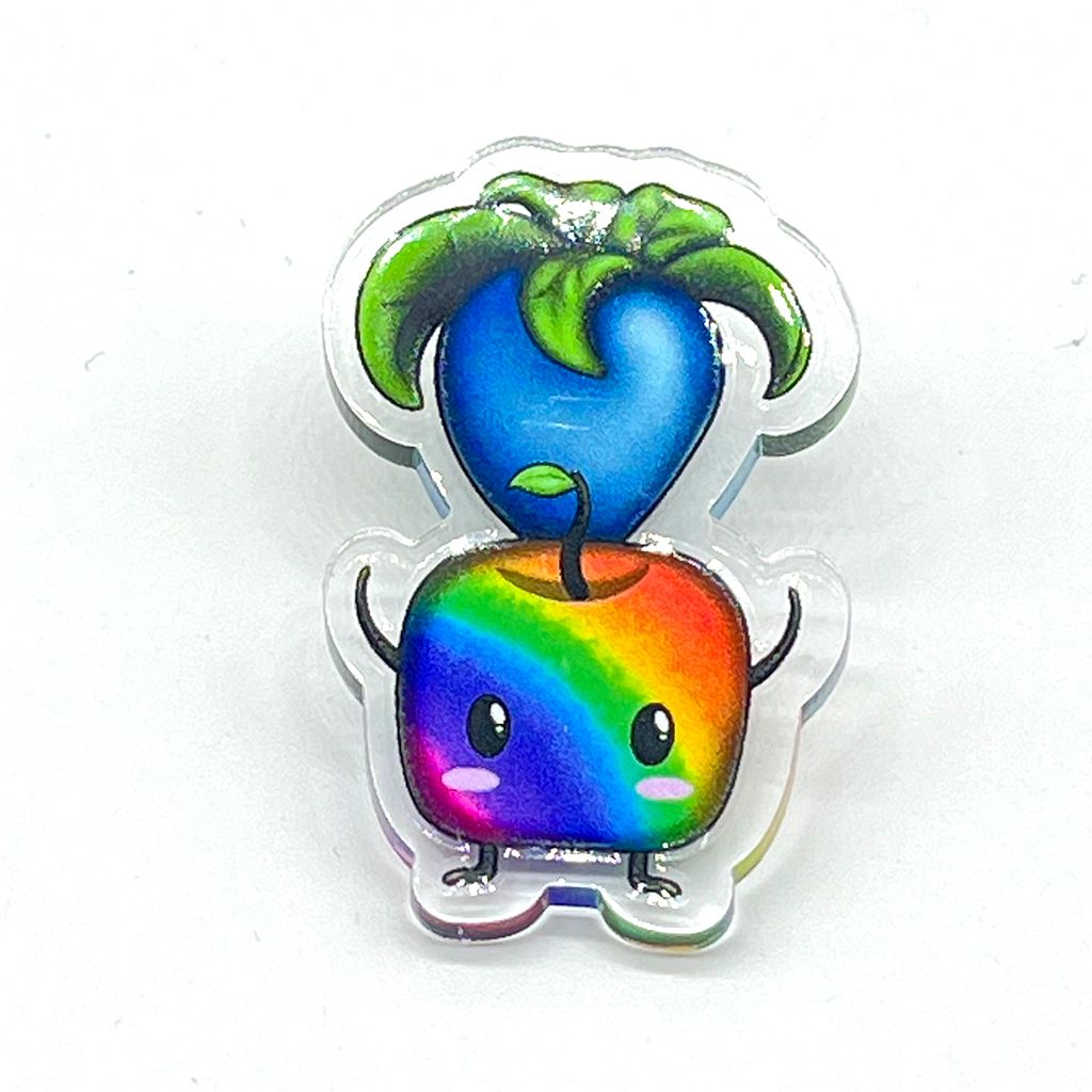 Acrylic pin - Prismatic Junimo