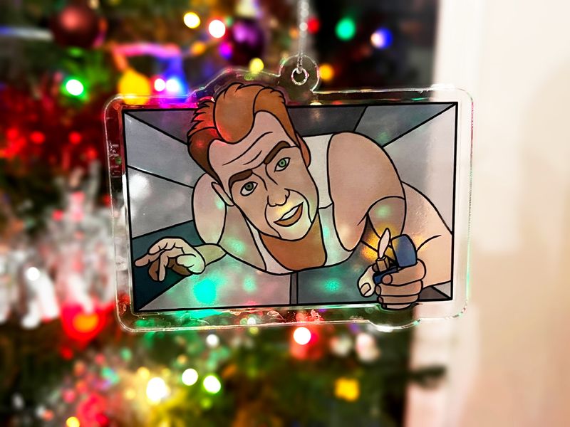 John in the Vent Holiday Ornament