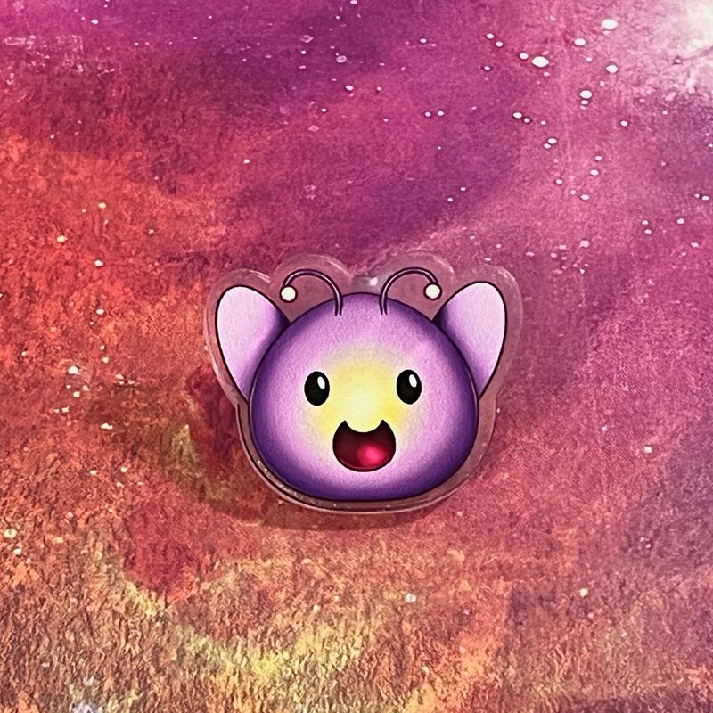 Acrylic pin - Firefly slime