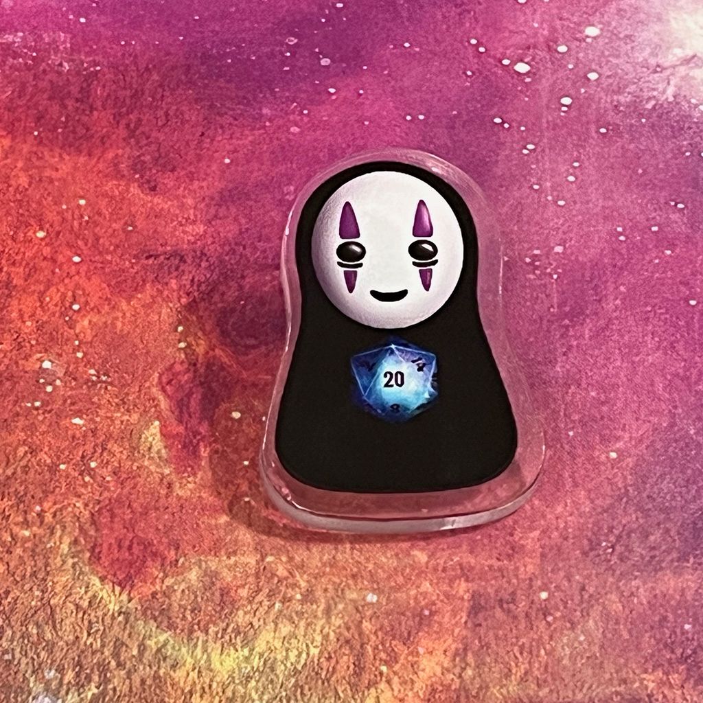 Acrylic pin - Faceless friend