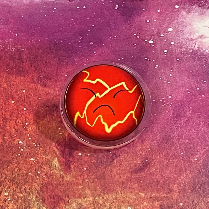 Acrylic pin - Bomb slime