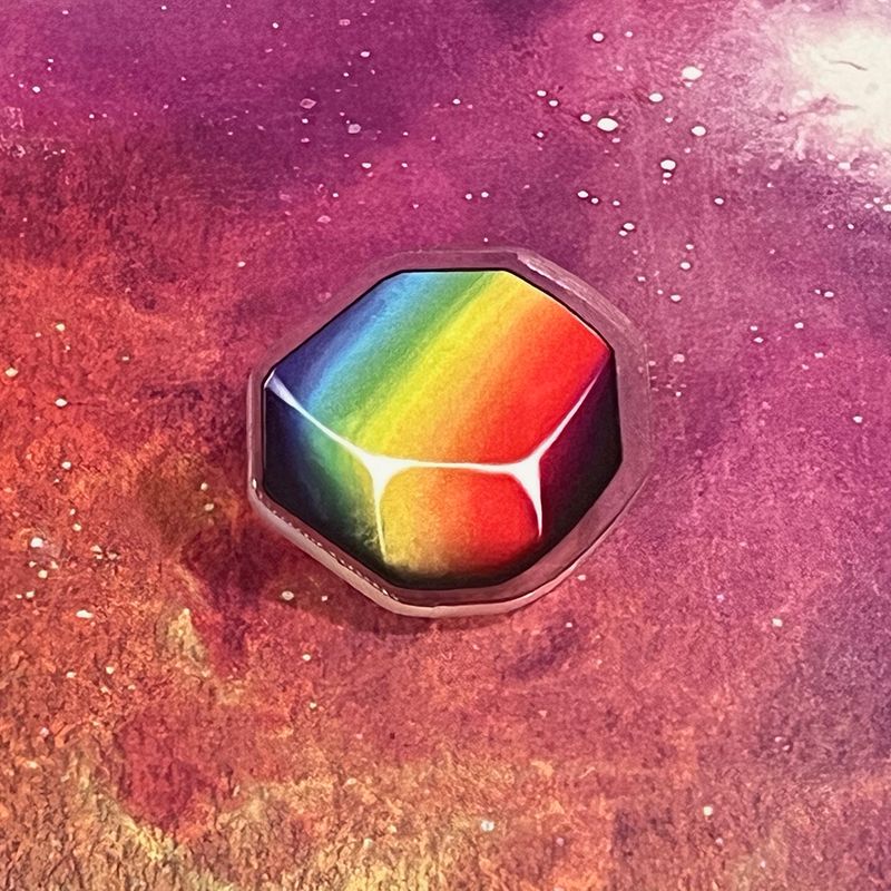 Acrylic pin - Prismatic Shard