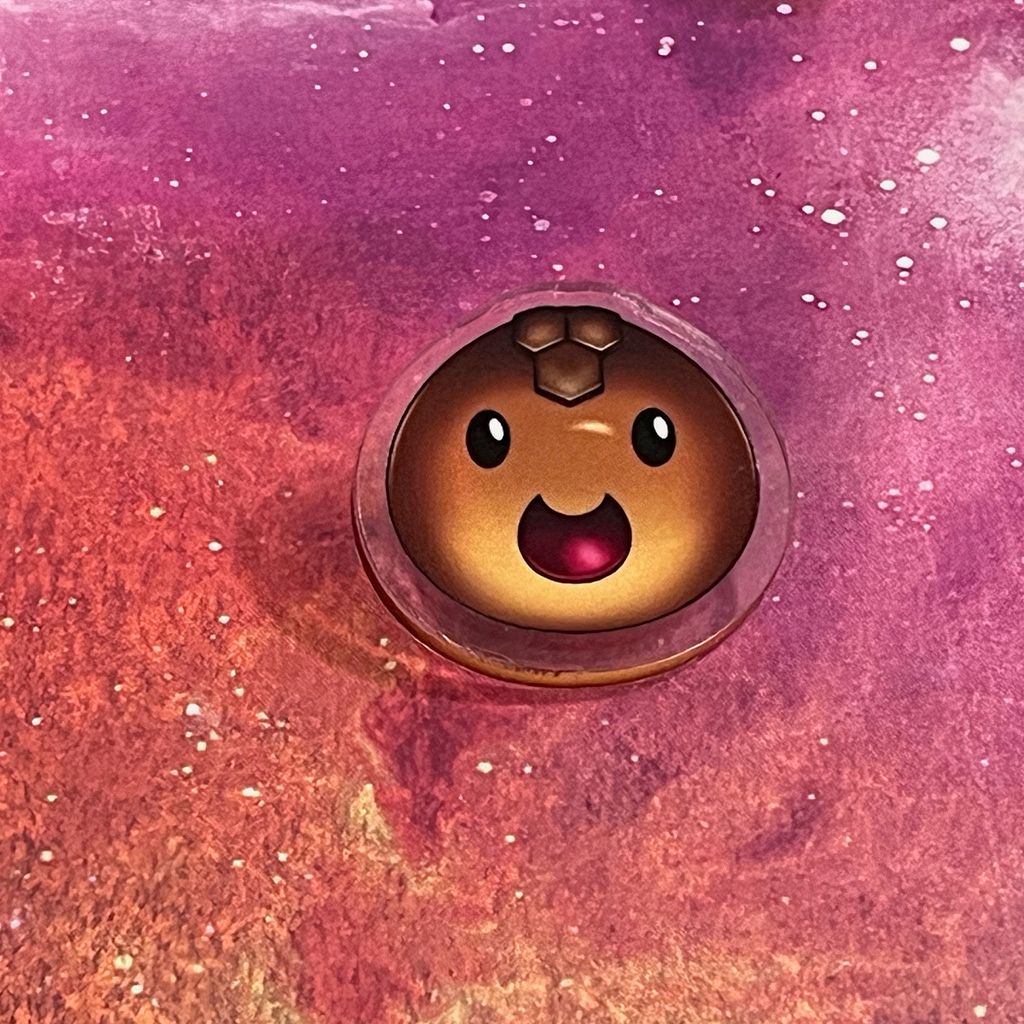 Acrylic pin - Honey Slime