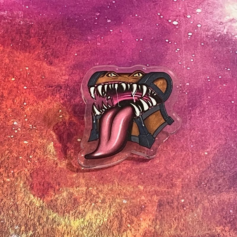 Acrylic pin - Chester the Mimic