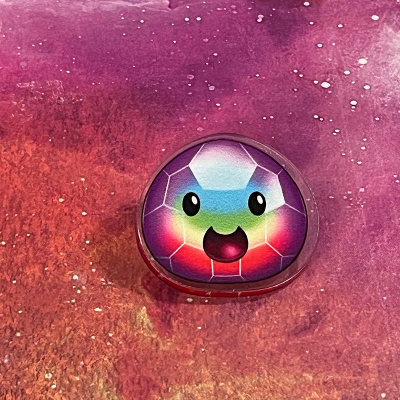 Acrylic pin - Mosaic Slime
