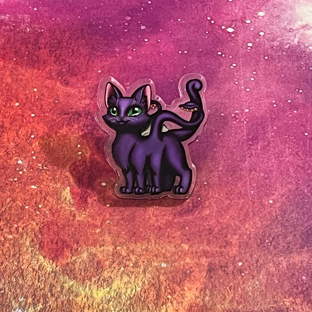Acrylic pin - Ralph the Displacer Beast