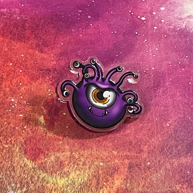 Acrylic pin - Frank the Beholder