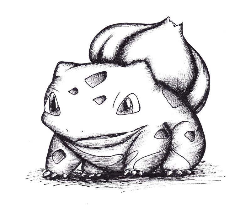 Bulbosaur drawing