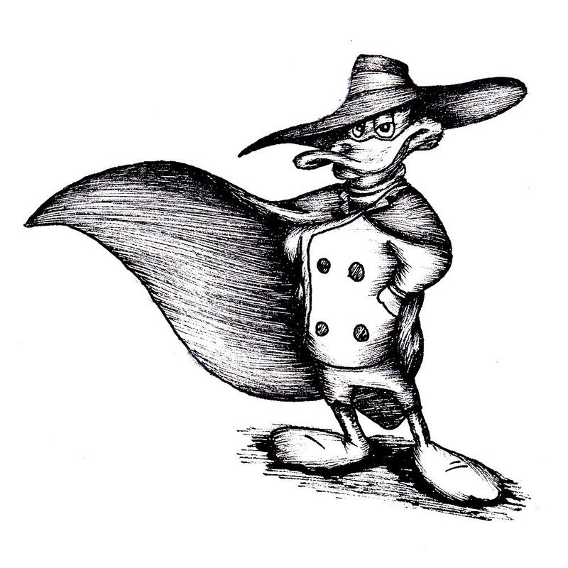 Duck drawing