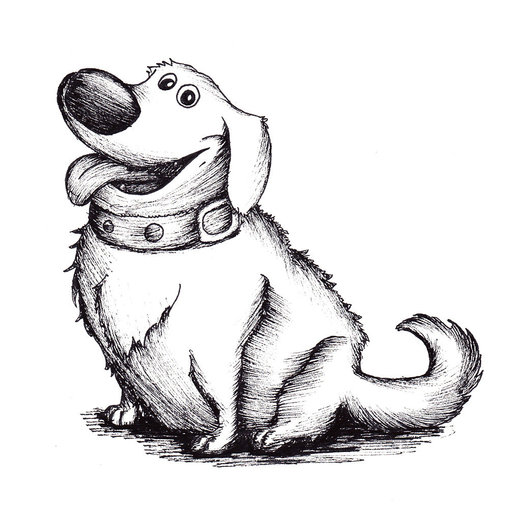 Dog drawing
