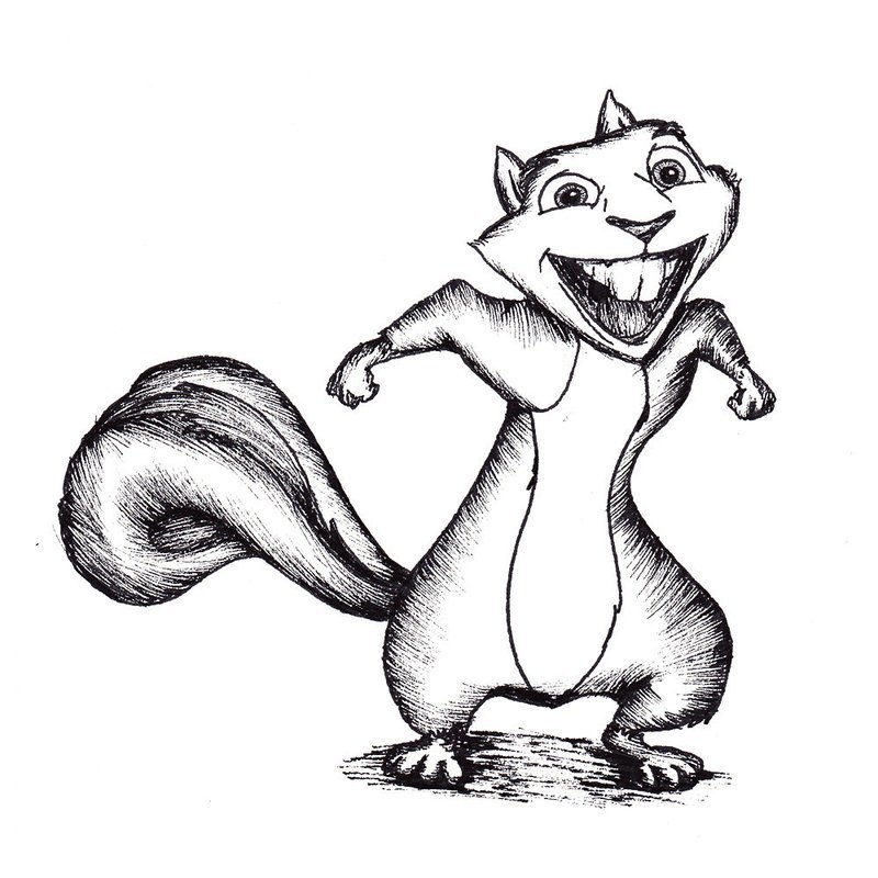 Hamster drawing