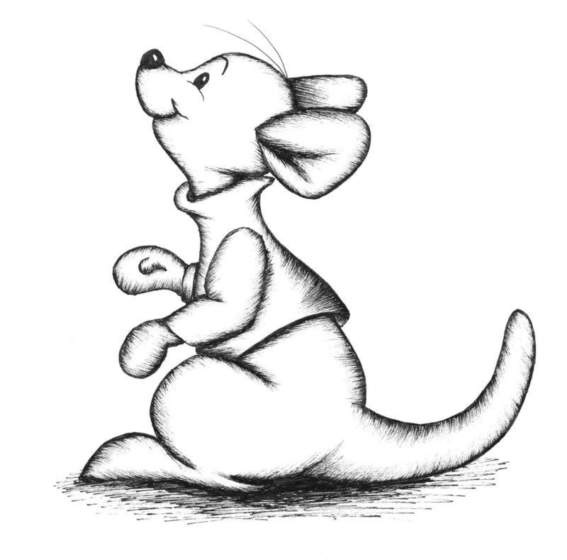 Joey drawing