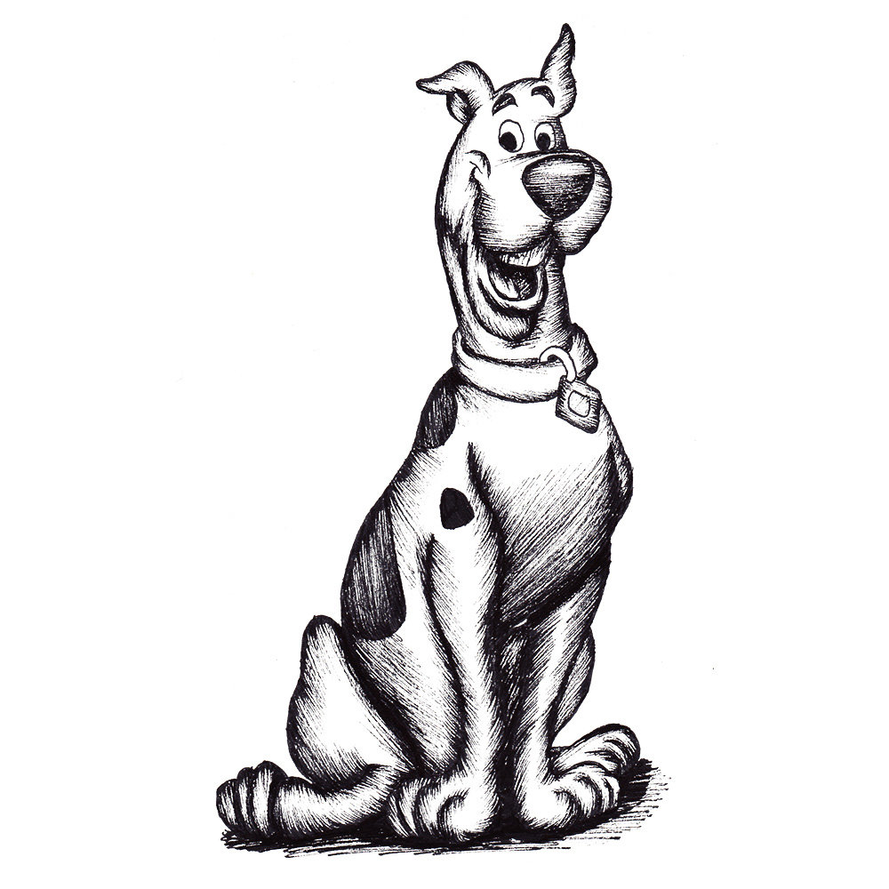 Dog drawing