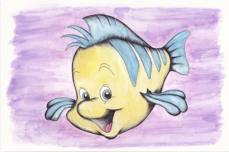 Fish painting