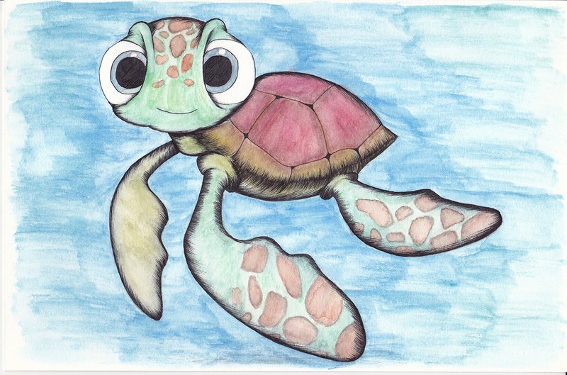 Turtle painting