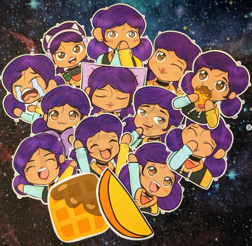 Custom swag - Die cut waterproof sticker