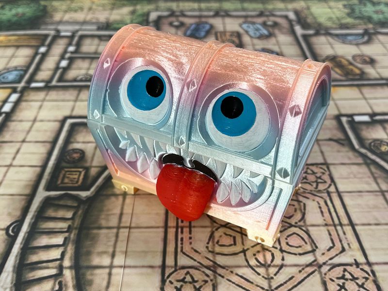 Mimic Dice Box - Gradient Pastel