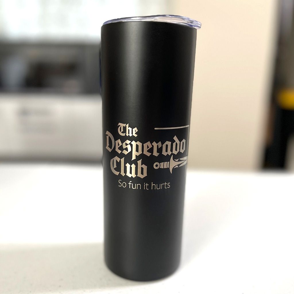 20 oz Steel Tumbler - Desperado Club