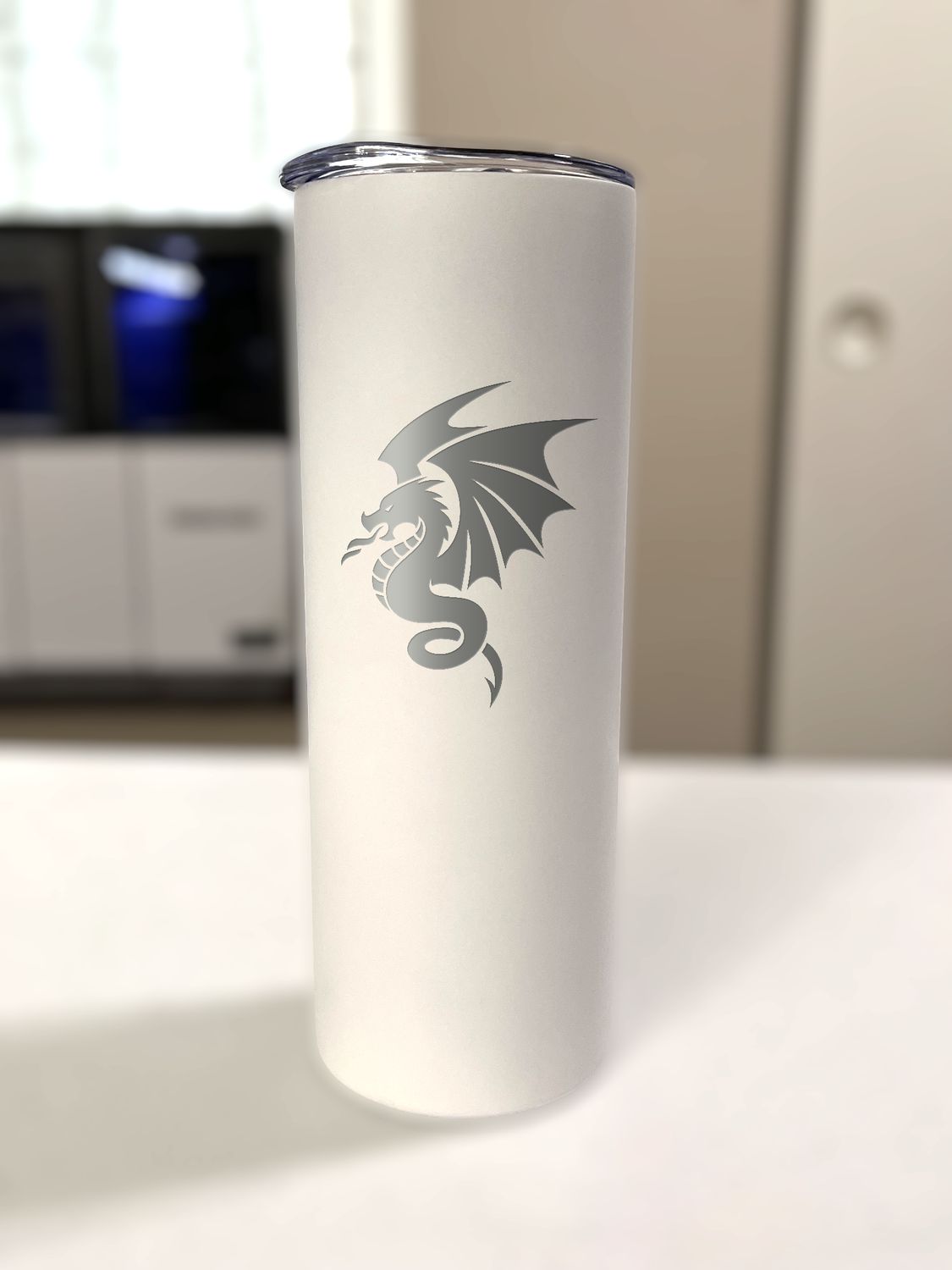 20 oz Steel Tumbler - Dragon 20 oz Steel Tumbler - Dragon