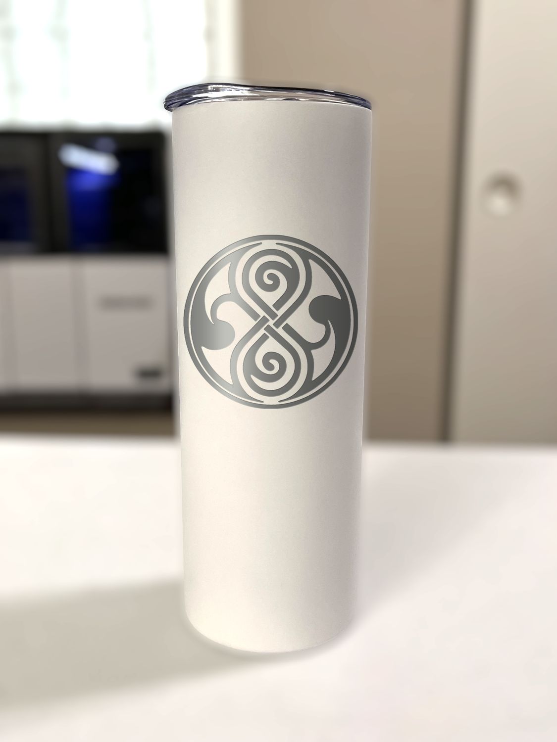 20 oz Steel Tumbler - Seal of Rassilon