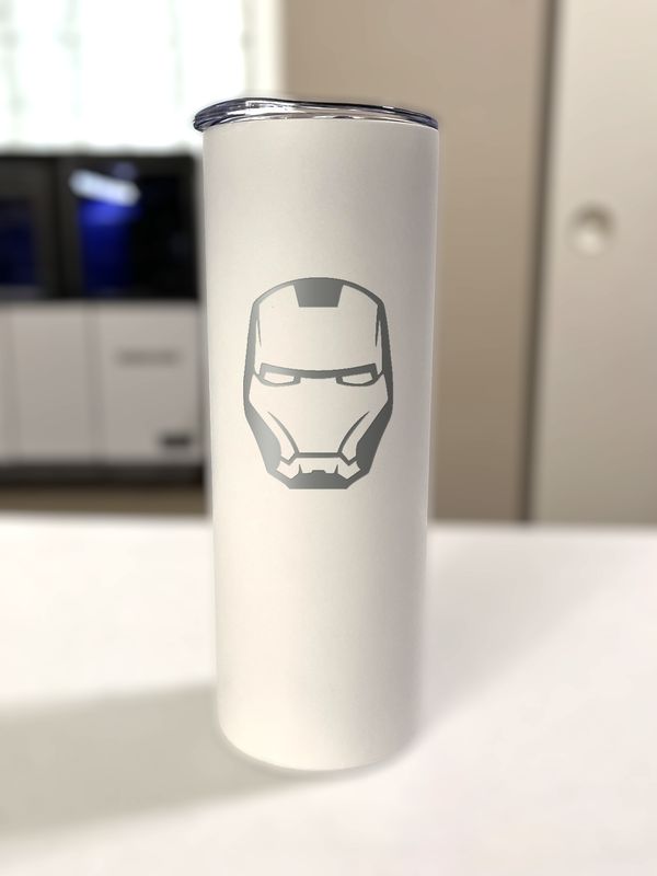 20 oz Steel Tumbler - Iron Man