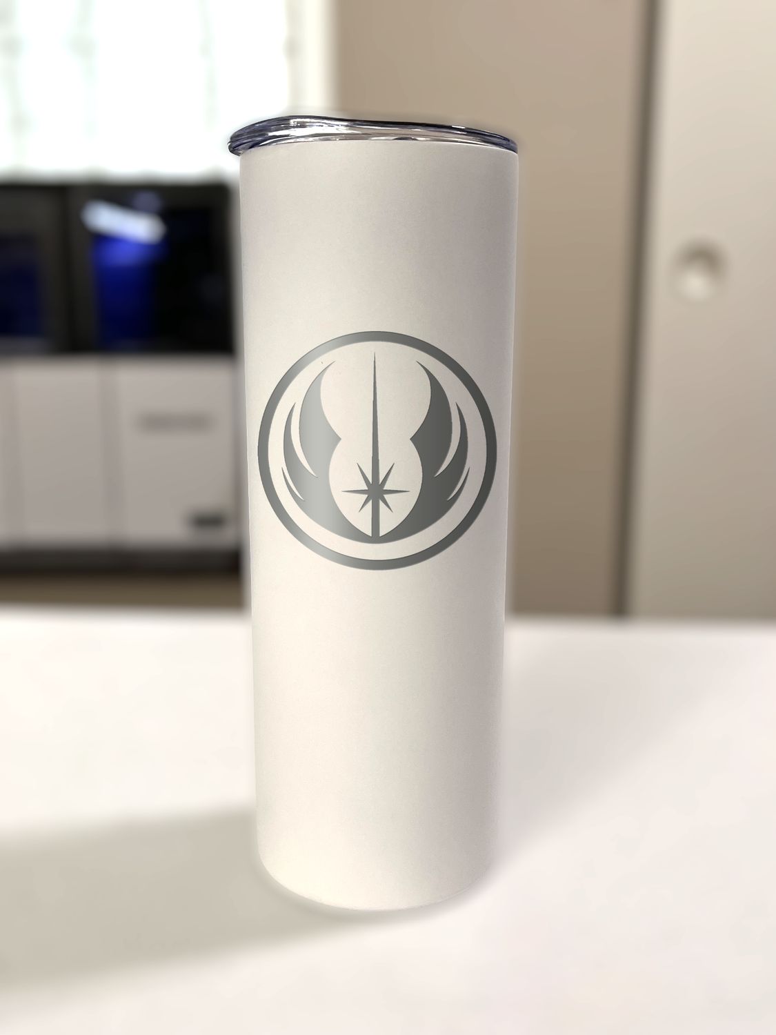 20 oz Steel Tumbler - Knight Insignia
