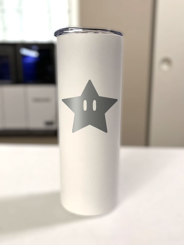 20 oz Steel Tumbler - Star