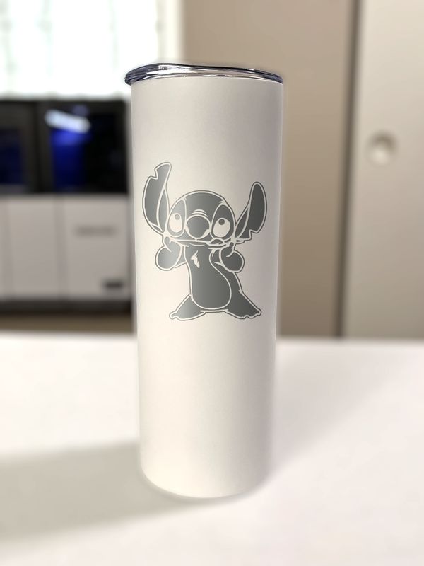 20 oz Steel Tumbler - Alien Friend