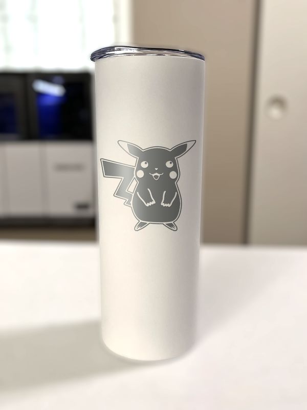 20 oz Steel Tumbler - Lightning Pet