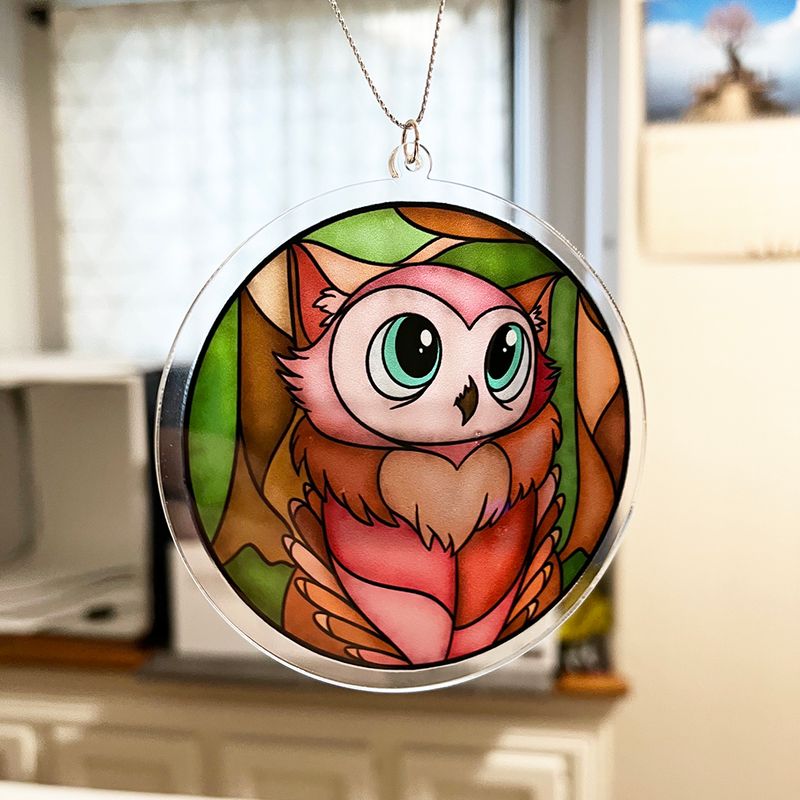 Suncatcher - Skittles the Owlbear